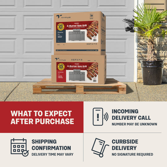 TYTUS Fresno 4-Burner Gas Grill Island with Side Burner and Ice Bucket in Gunmetal Gray