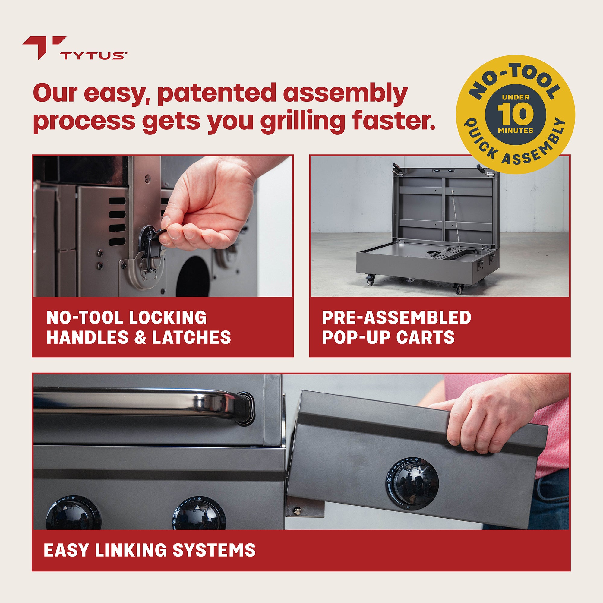 TYTUS Emberwood Gas Tabletop Pizza Oven – TYTUS Grills