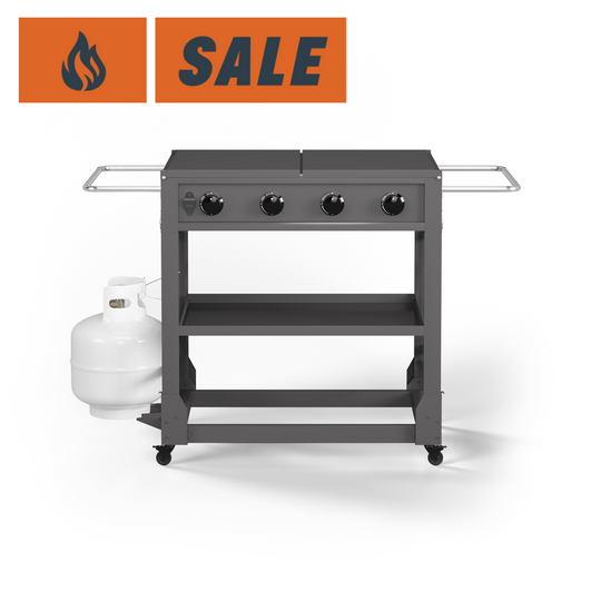 TYTUS Fresno 4-Burner Flat Top Griddle