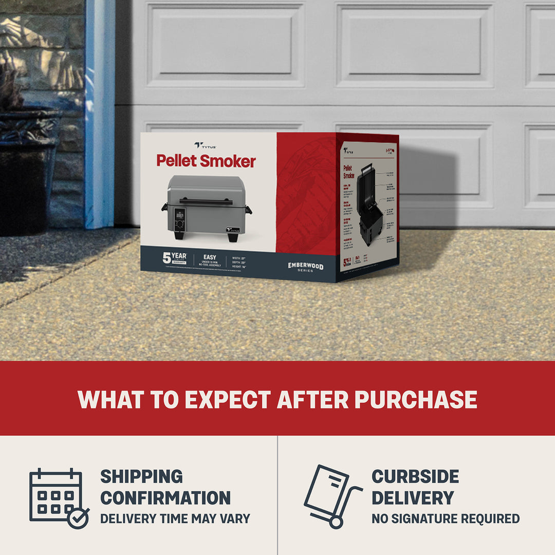 TYTUS Emberwood Tabletop Pellet Grill