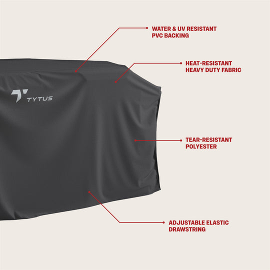 TYTUS 116” Modular Trio Grill Cover