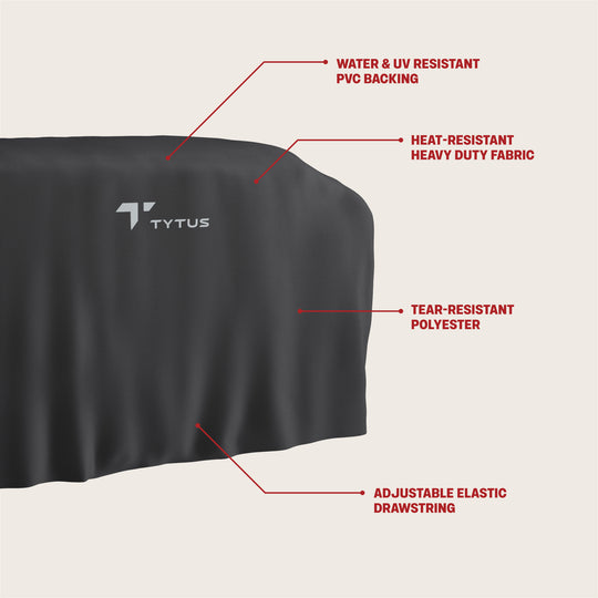 TYTUS 88” Modular Duo Grill Cover