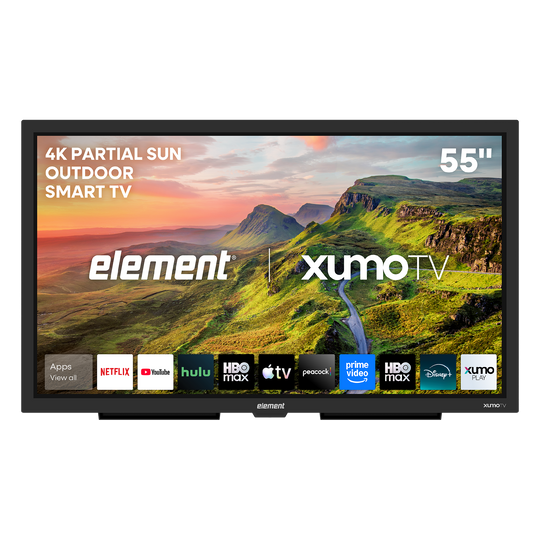 Element 55" 4K Partial Sun Outdoor Xumo TV