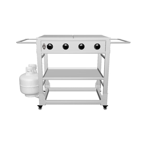 TYTUS Fresno 4-Burner Flat Top Griddle