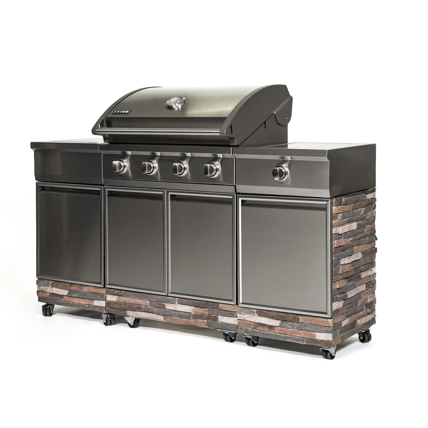 Ash Stacked Stone Island Grill