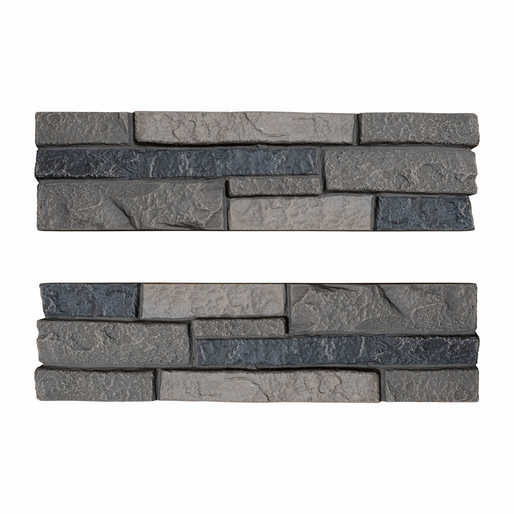 Shadow Stacked Stone 5-Piece Panel Kit